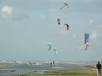  multitude de voiles de windsurf